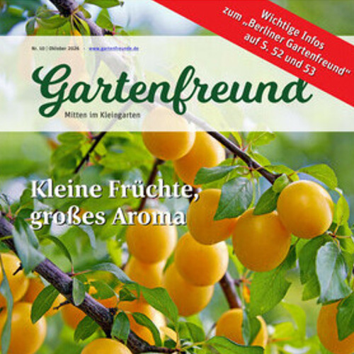 Der „Berliner Gartenfreund“ – ein Abschied vom Verlag W. Wächter